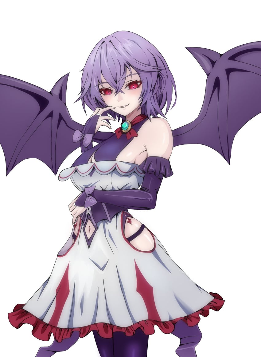 remilia scarlet (touhou and 1 more) drawn by merihari07