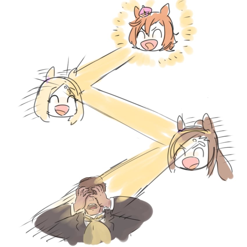 t.m. opera o, narita top road, sakura bakushin o, and muska (umamusume and 1 more) drawn by otomodachi_(kuriuni0)