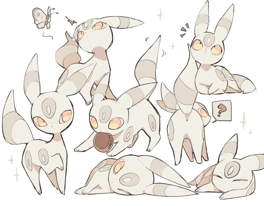 umbreon (pokemon) drawn by torori_toro_(oimo_kenpi)