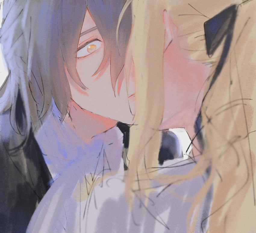 antonio salieri and wolfgang amadeus mozart (fate and 1 more) drawn by ane_am