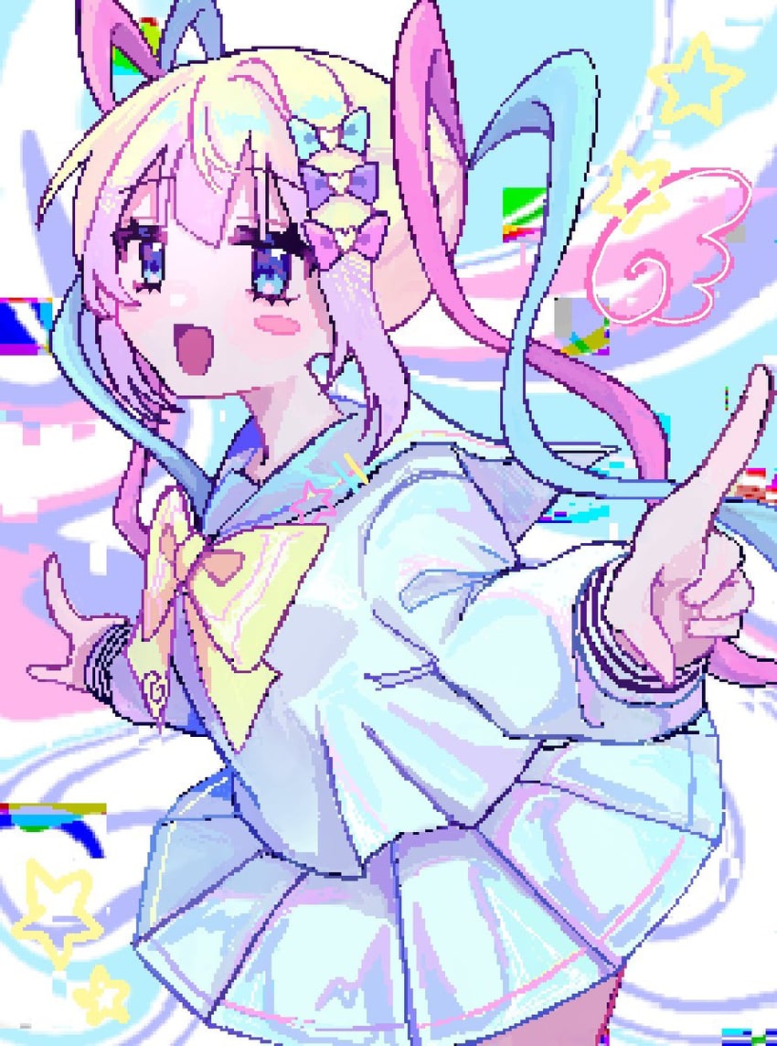 chouzetsusaikawa tenshi-chan (needy girl overdose) drawn by shizumu_(shi_zumu)
