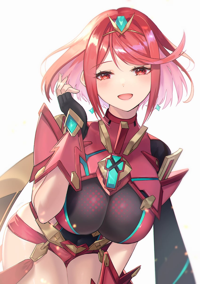 pyra (xenoblade chronicles and 1 more) drawn by yasaikakiage