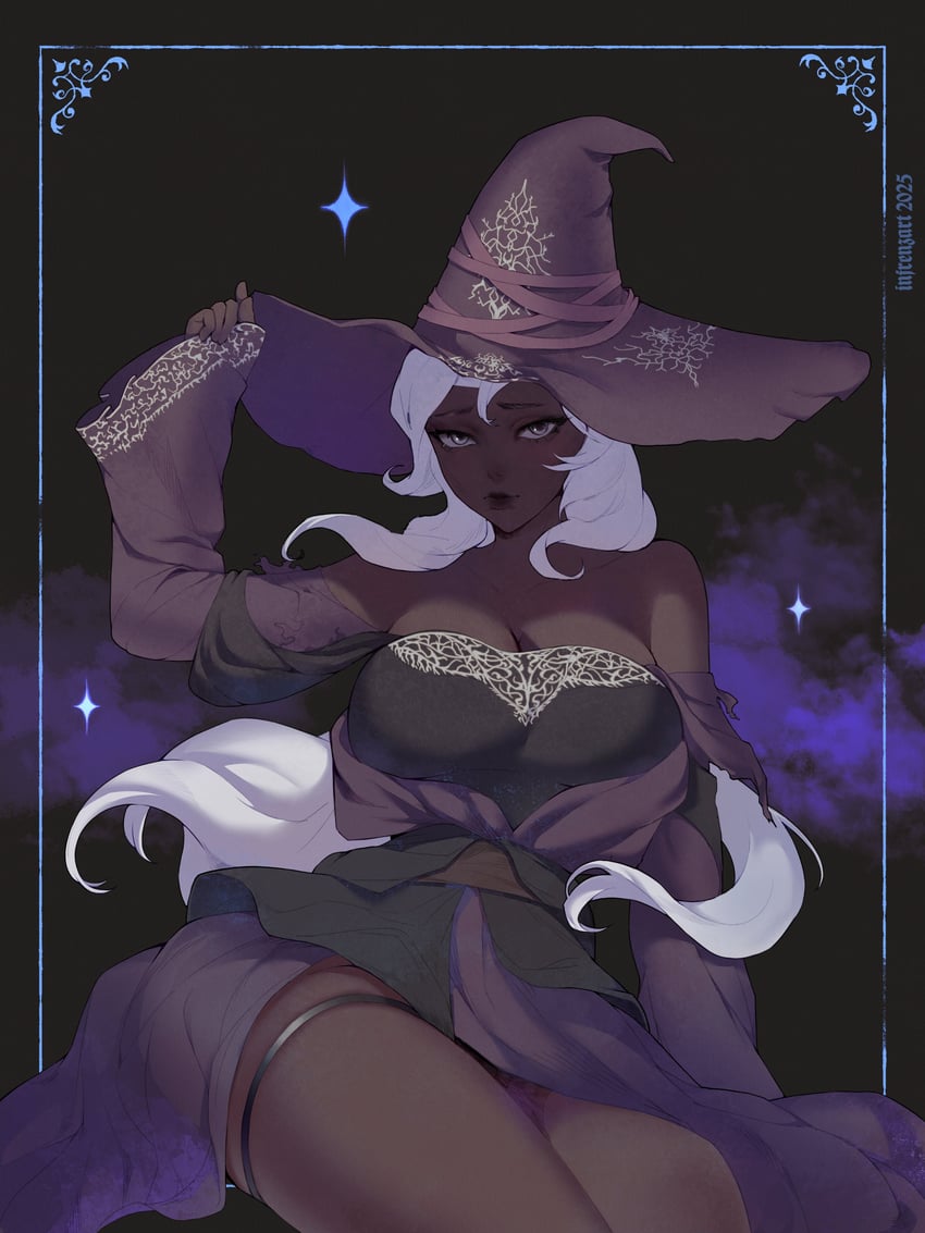recluse (elden ring and 1 more) drawn by infrenzart