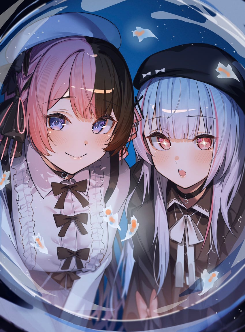 tachibana hinano and asumi sena (vspo! and 2 more) drawn by ringozeri