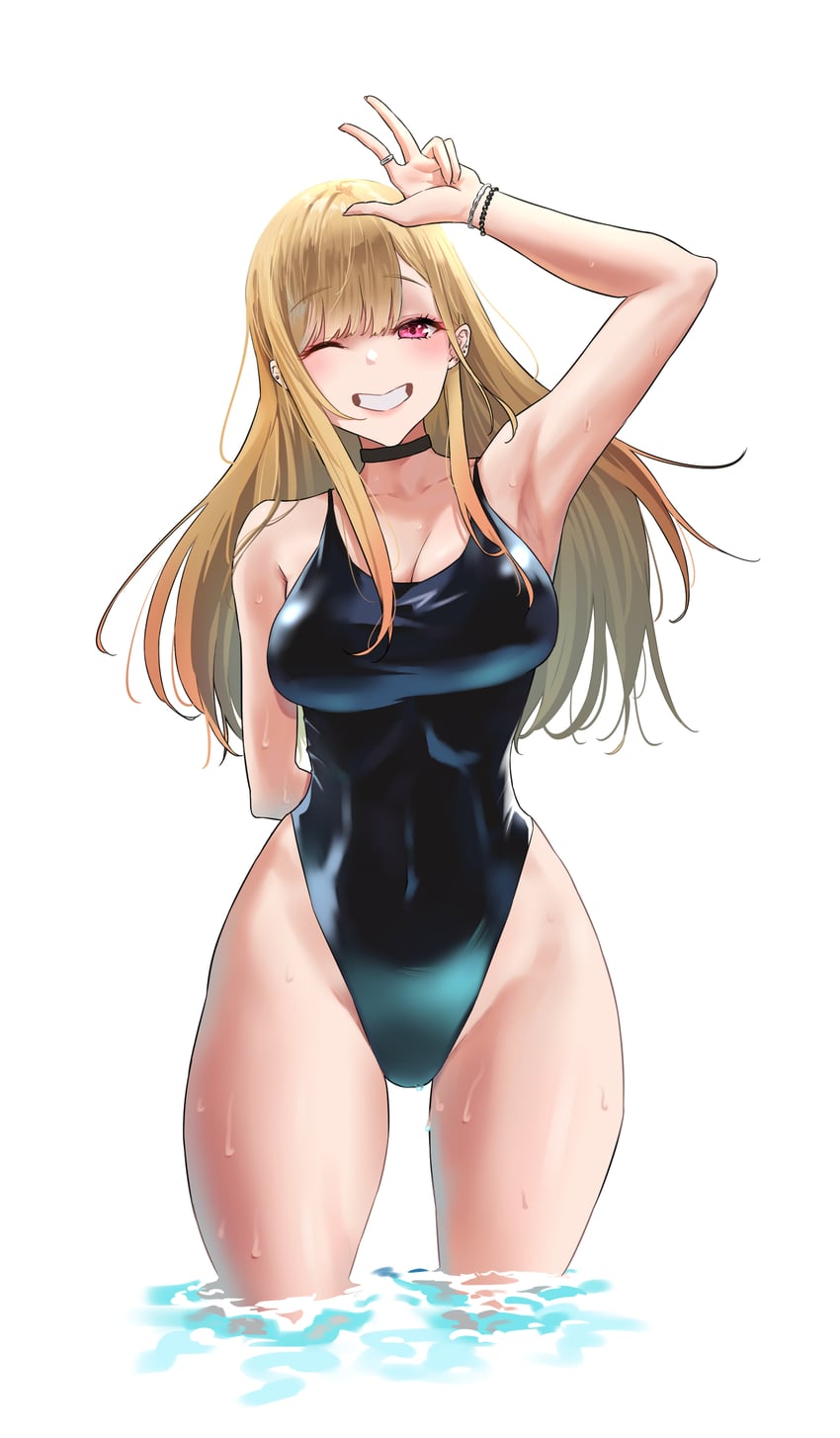kitagawa marin (sono bisque doll wa koi wo suru) drawn by bangkkii