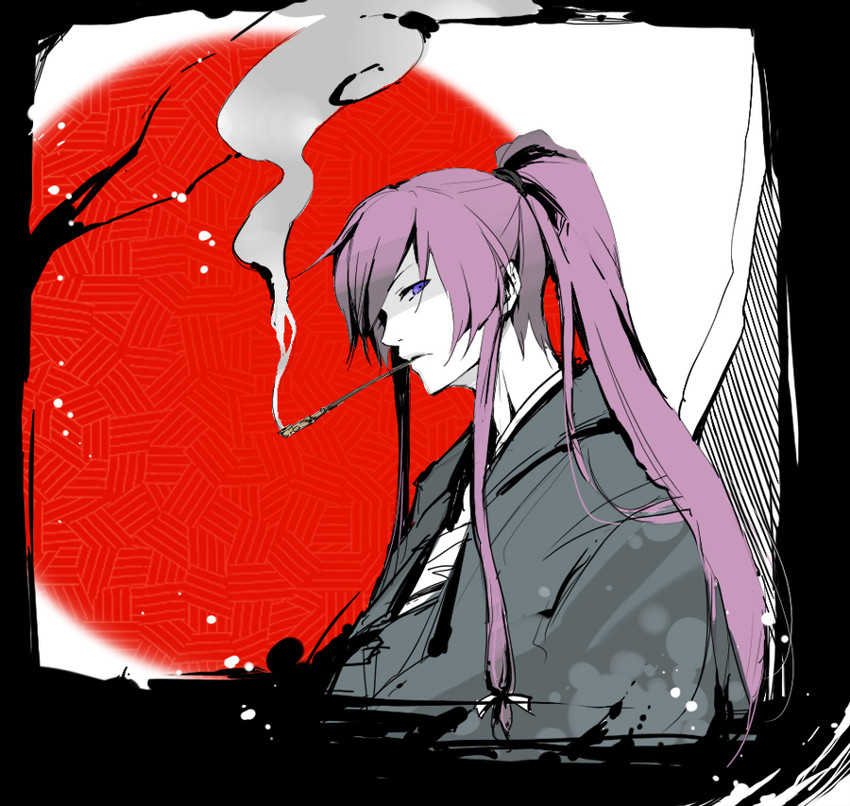 kamui gakupo (vocaloid and 1 more) drawn by genmai