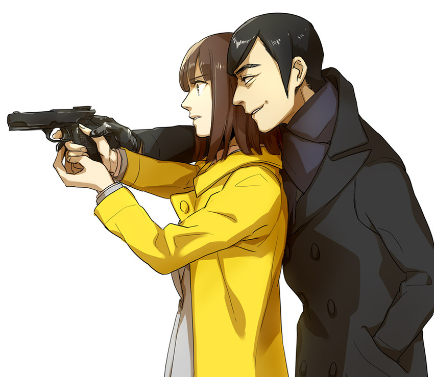 komikado kensuke and mayuzumi machiko (legal high) drawn by i_(kaiyou)