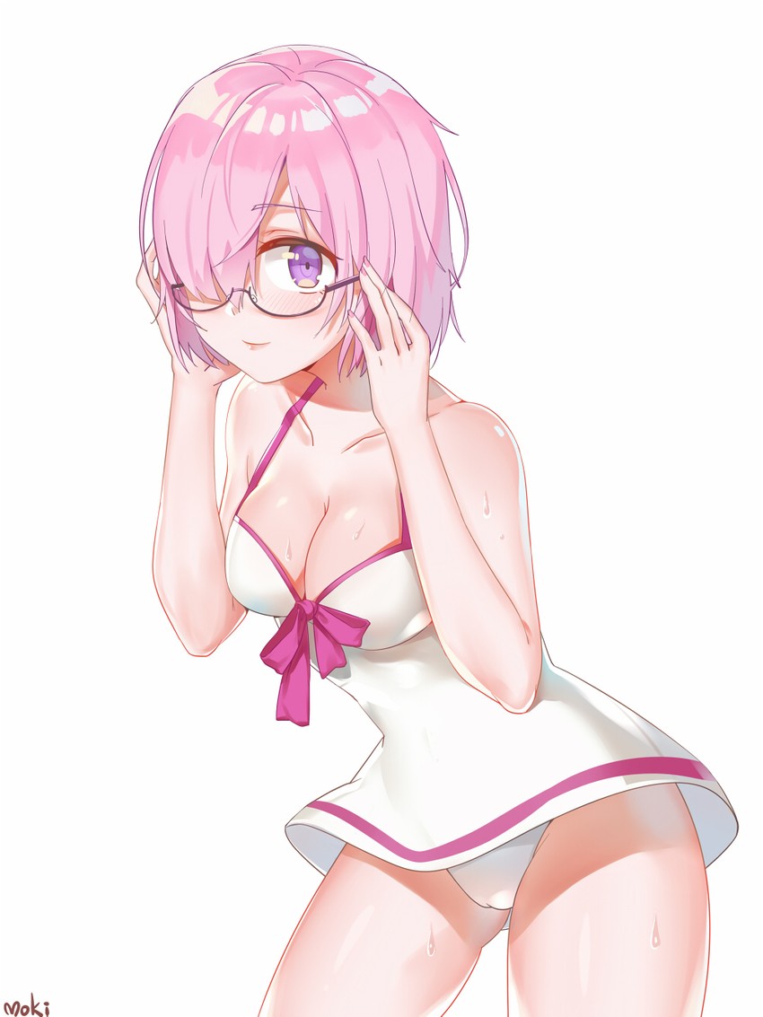 mash kyrielight (fate and 1 more) drawn by han_mao_ji_moki