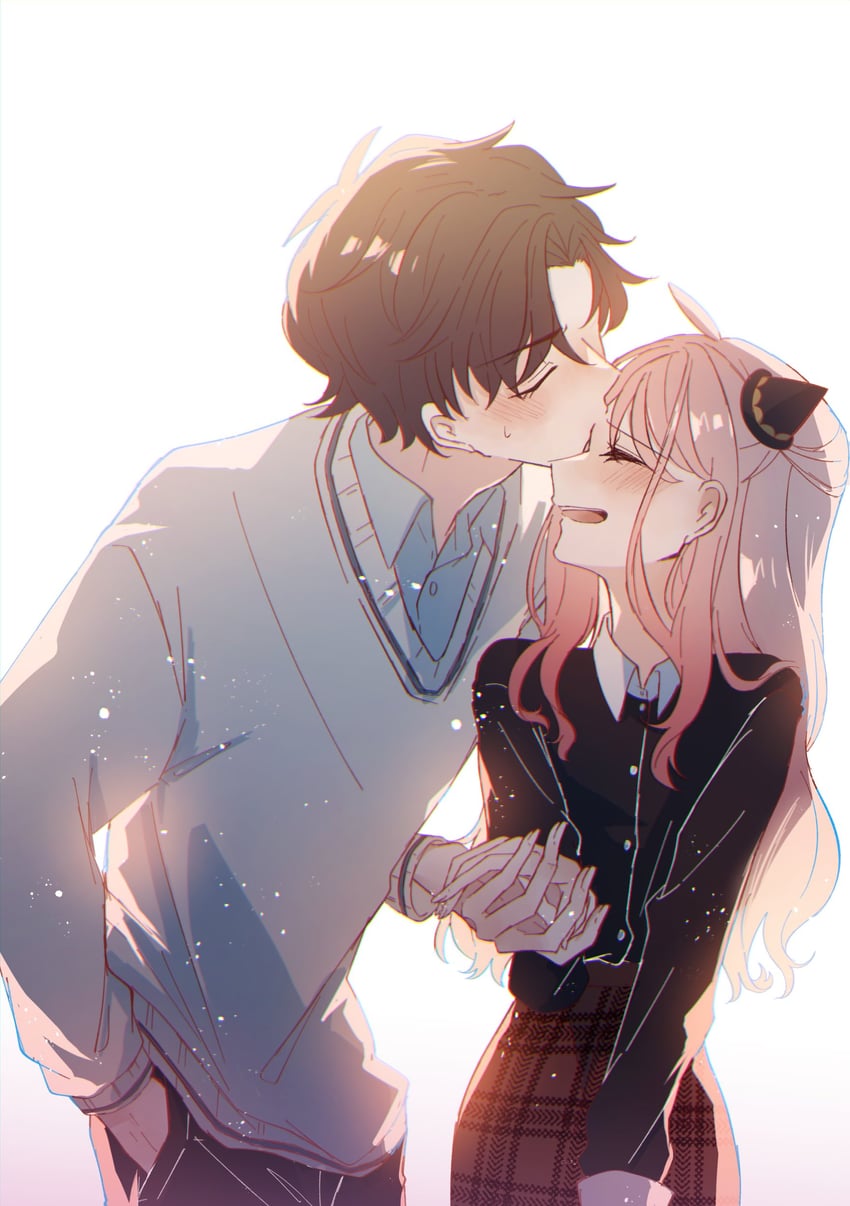 anya and damian desmond (spy x family) drawn by nagi_cp