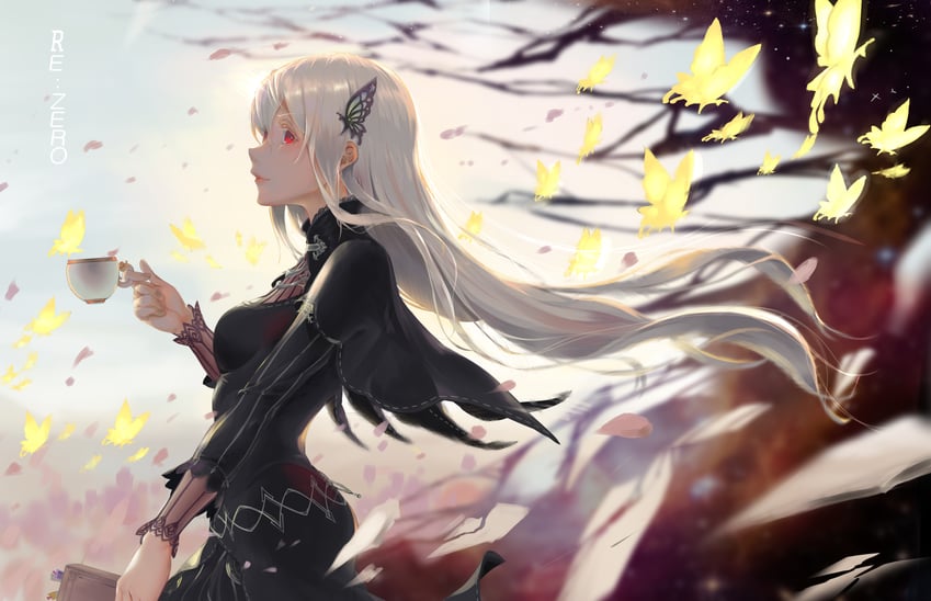 echidna (re:zero kara hajimeru isekai seikatsu) drawn by name1122