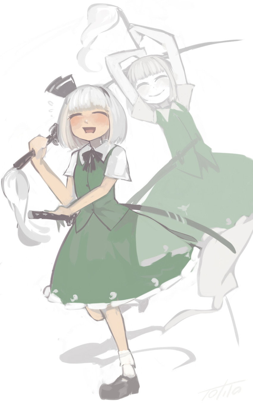 konpaku youmu (touhou) drawn by toritoma_(sweetandsour)