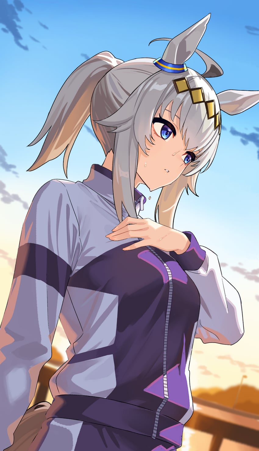 oguri cap (umamusume and 1 more) drawn by reibun_(raven1119)