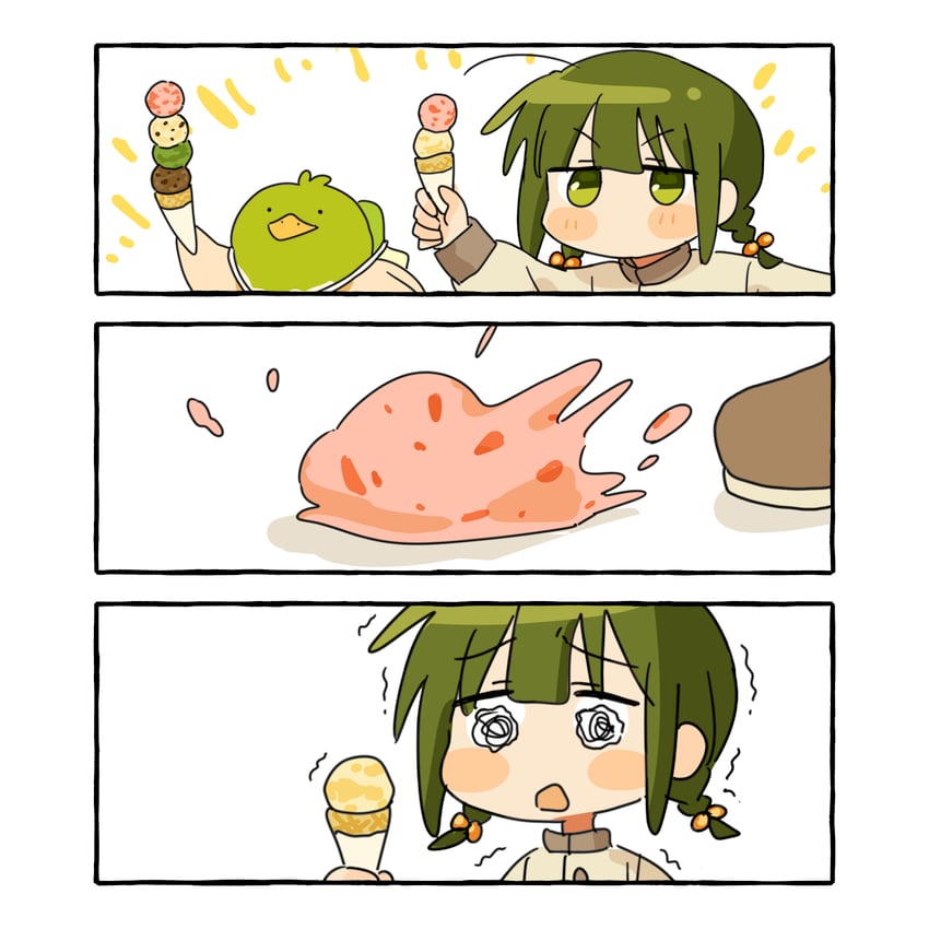 fuu and guu (original) drawn by ozu_(oz_yarimasu)