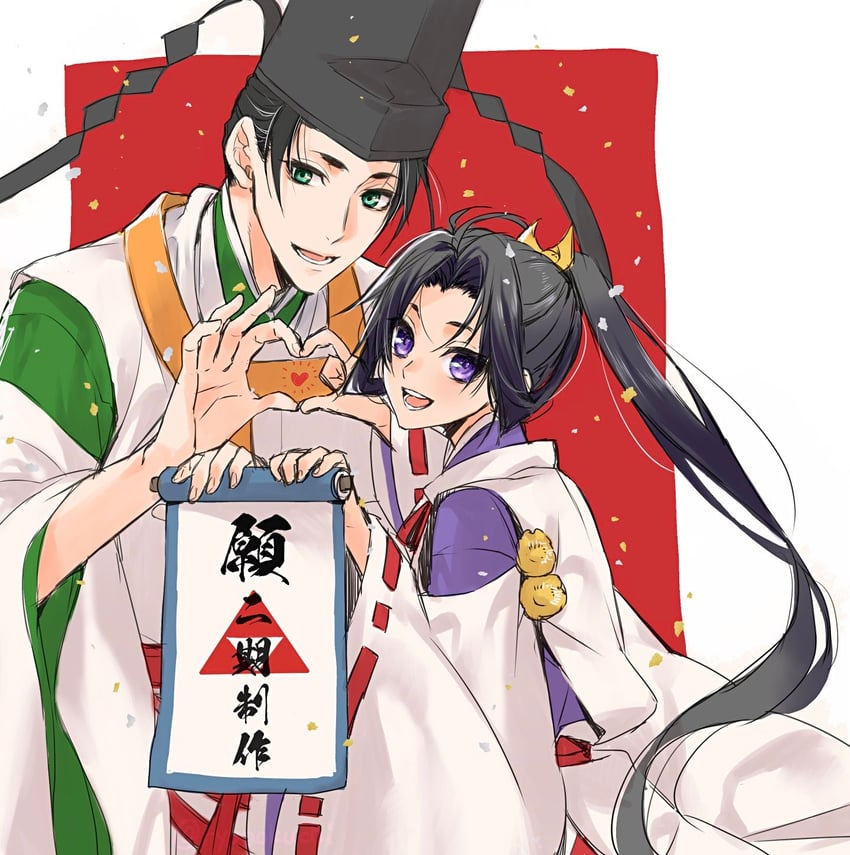 houjou tokiyuki and suwa yorishige (nige jouzu no wakagimi) drawn by ryunokuchi