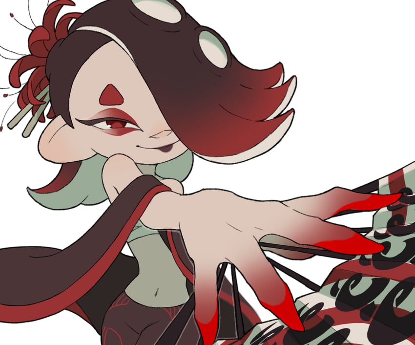 shiver (splatoon and 1 more) drawn by teo_(teorekka)