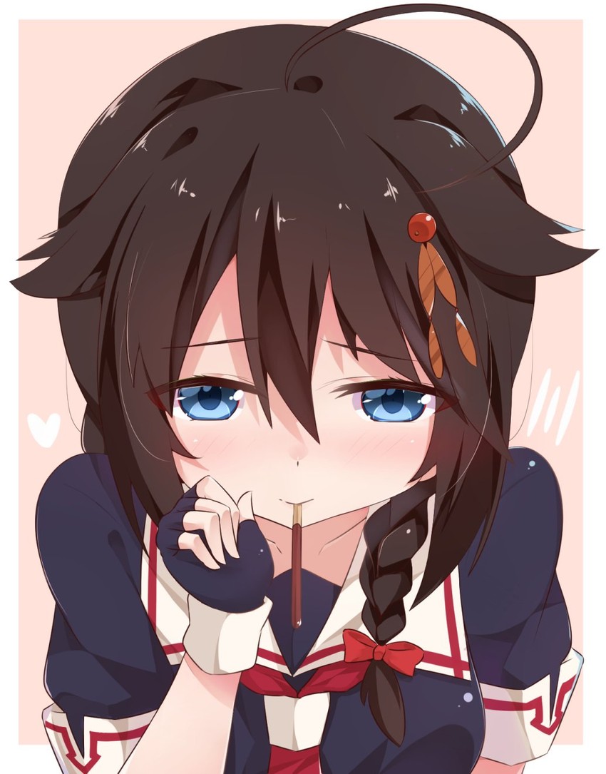 shigure and shigure kai ni (kantai collection) drawn by yoriha_yashiro