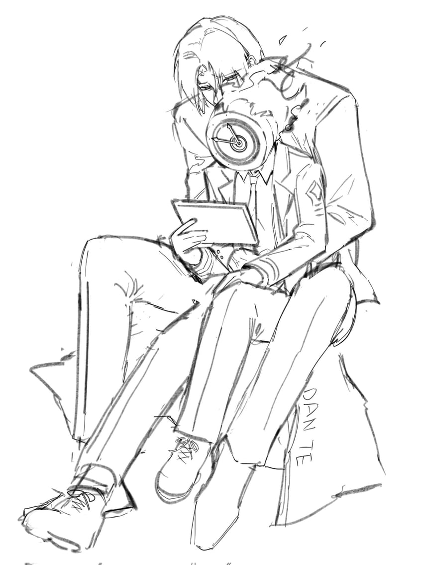 dante and vergilius (project moon and 1 more) drawn by hoyapaint