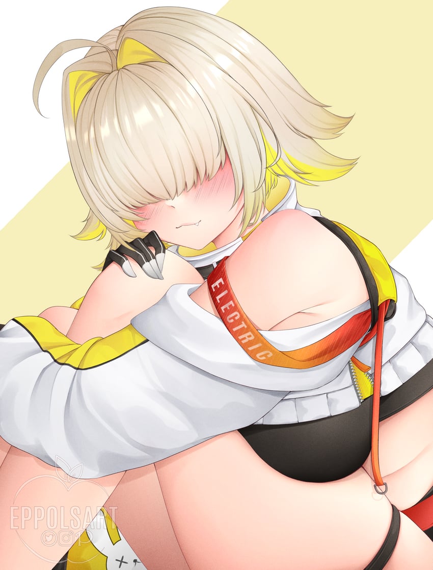 elegg (goddess of victory: nikke) drawn by eppols_art
