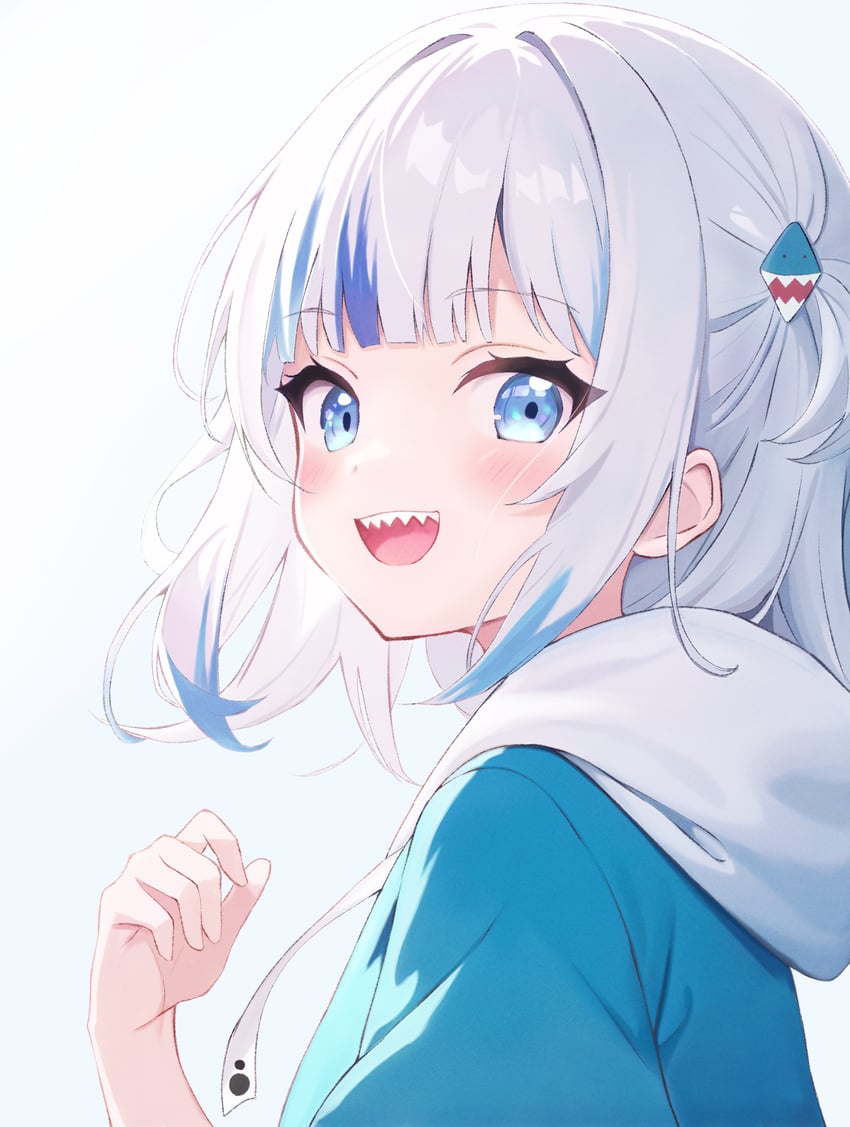 gawr gura (hololive and 1 more) drawn by po_(yyai119)