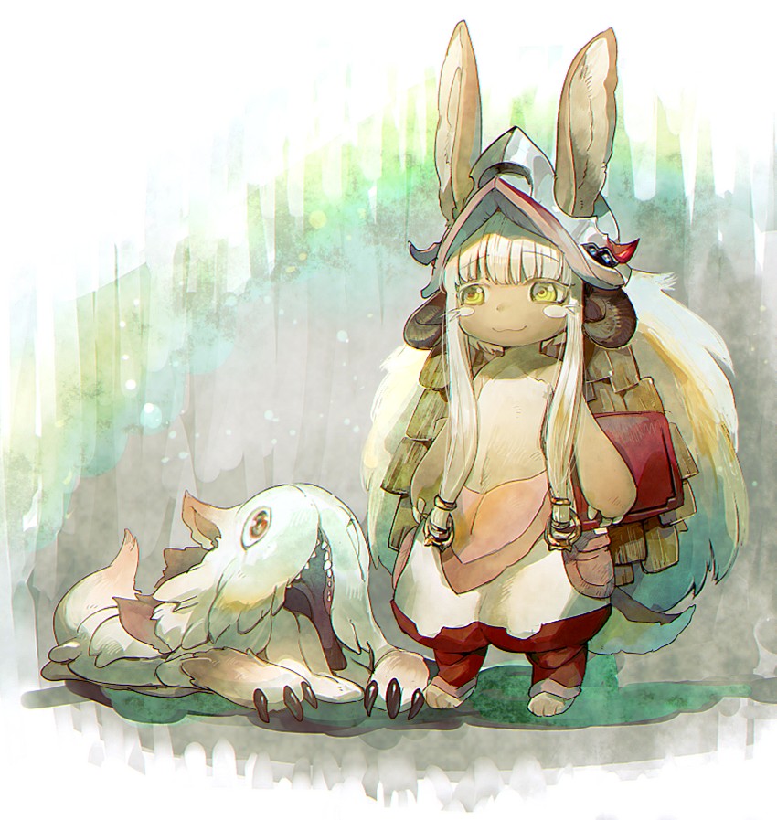 nanachi and mitty (made in abyss) drawn by aoki_(fumomo)