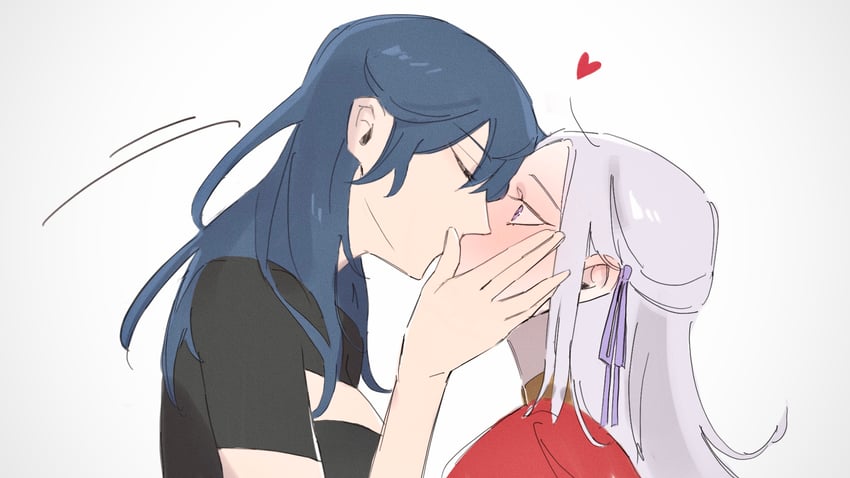 female byleth and edelgard von hresvelg (fire emblem and 1 more) drawn by toho10min