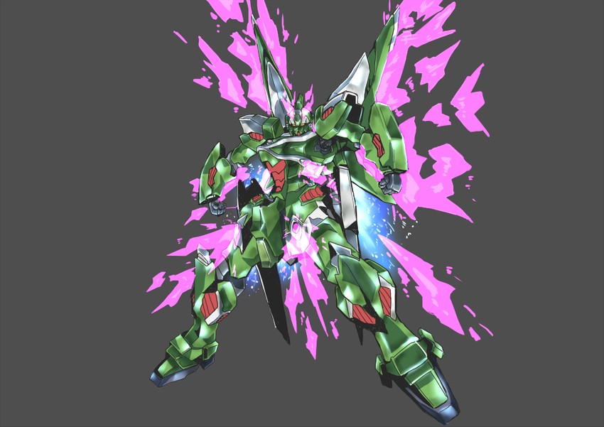 phantom gundam (gundam and 2 more) drawn by ron_(satosi121)