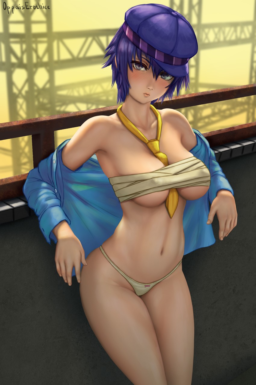 shirogane naoto (persona and 1 more) drawn by oppaiserothicc