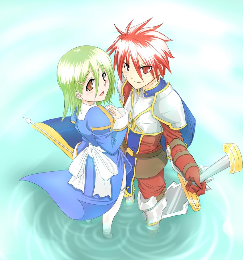 high priest and lord knight (ragnarok online) drawn by rafoll