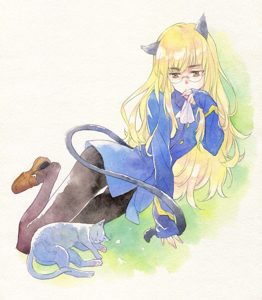 perrine h. clostermann (world witches series and 1 more) drawn by agahari