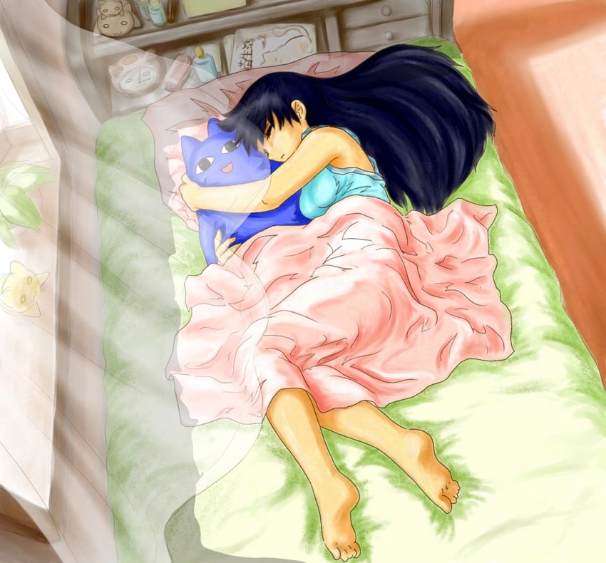sakaki, mihama chiyo's father, and nekokoneko (azumanga daioh) drawn by chunpai