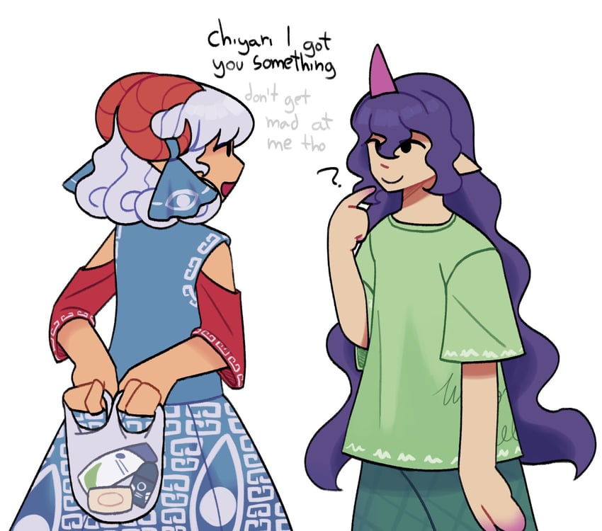 toutetsu yuuma and tenkajin chiyari (touhou and 2 more) drawn by mayberai