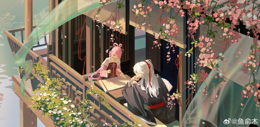 fu xuan and jing yuan (honkai and 1 more) drawn by yuyumu