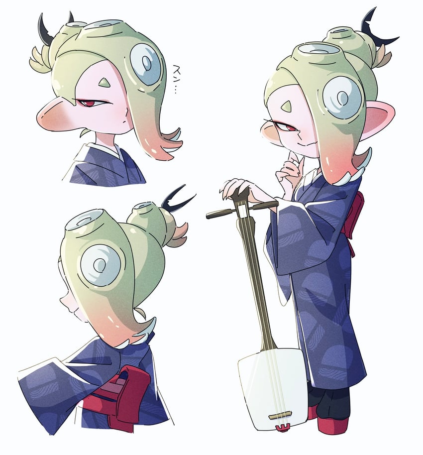 shiver (splatoon and 1 more) drawn by oka_kabe