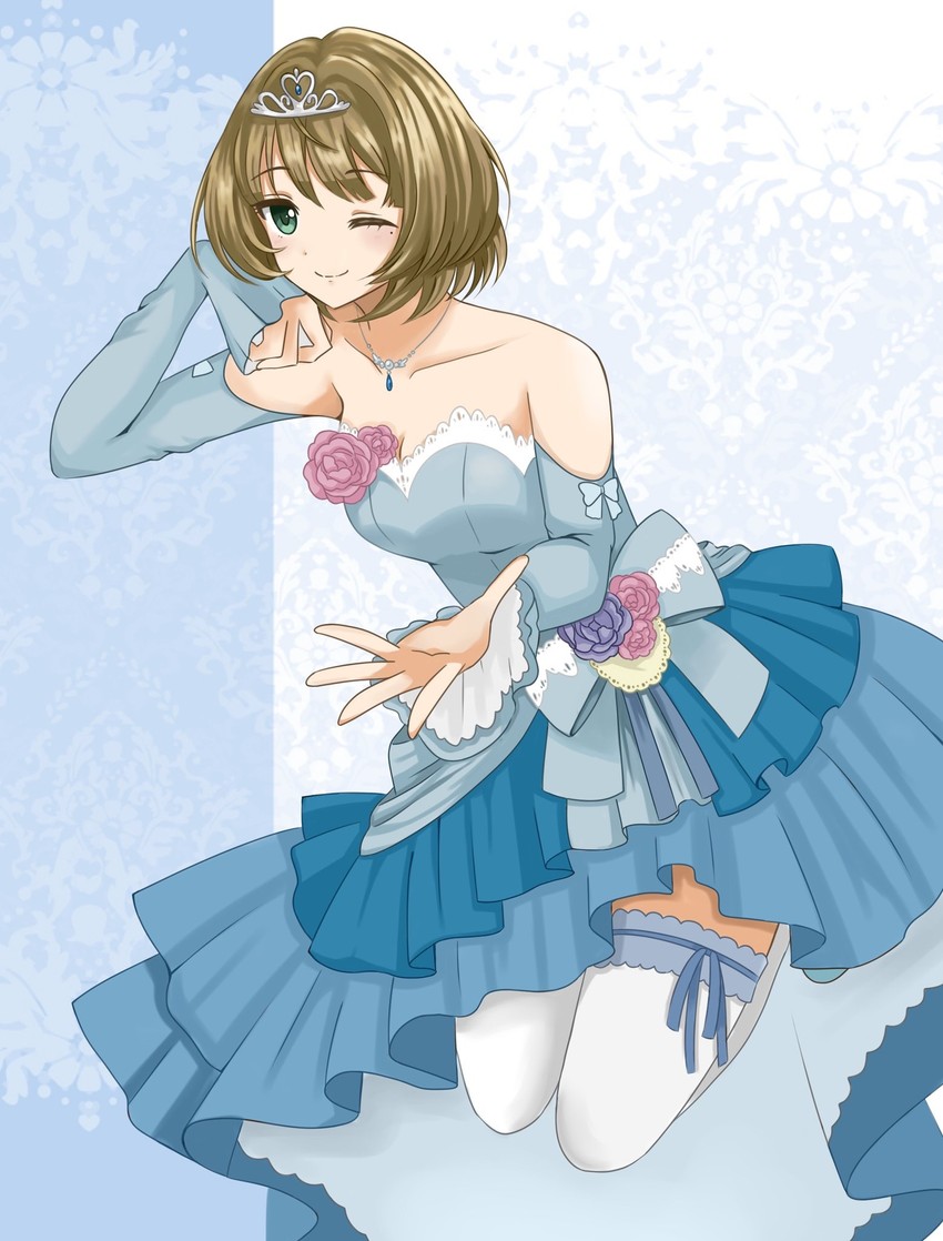 takagaki kaede (idolmaster and 1 more) drawn by 319thie