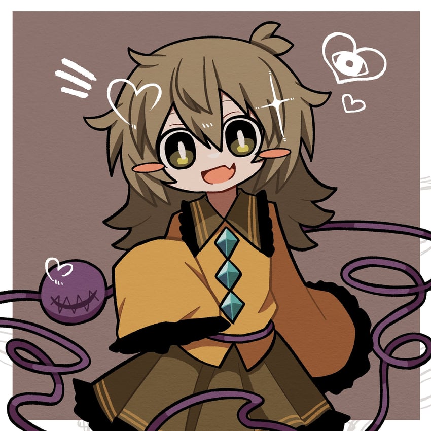 komeiji koishi (touhou and 1 more) drawn by zunusama