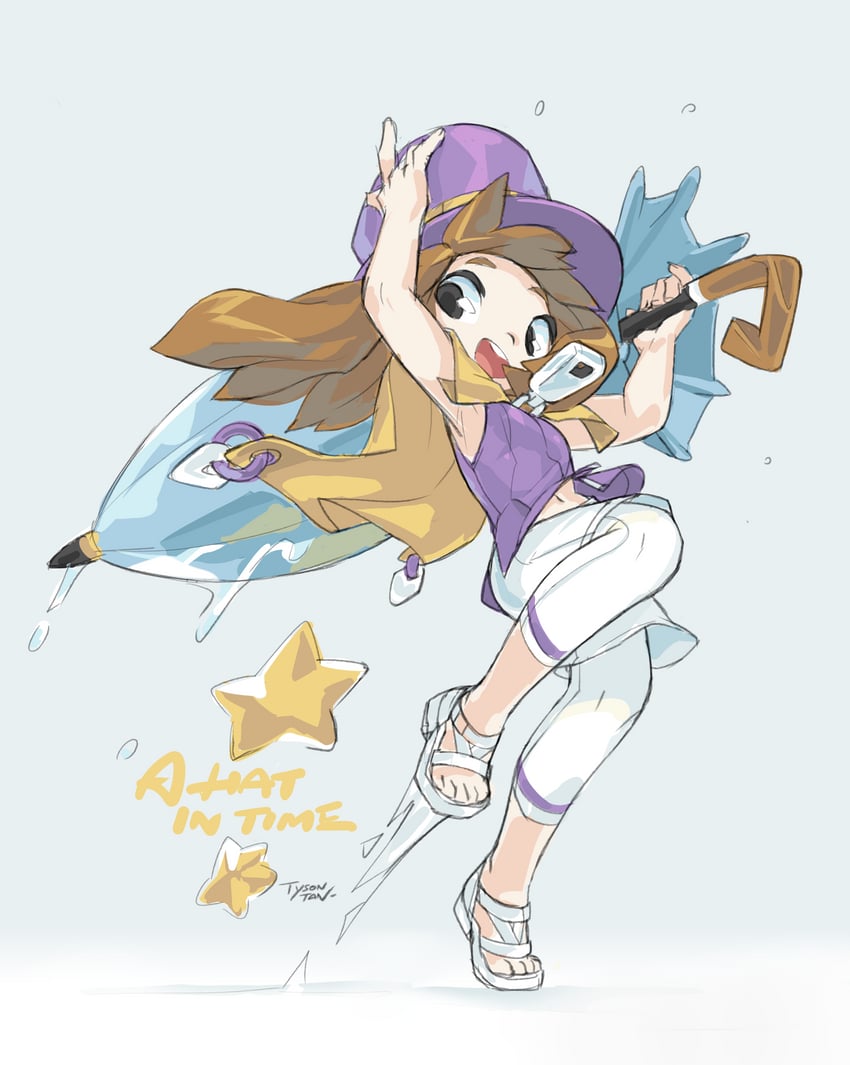 hat kid (a hat in time) drawn by tyson_tan