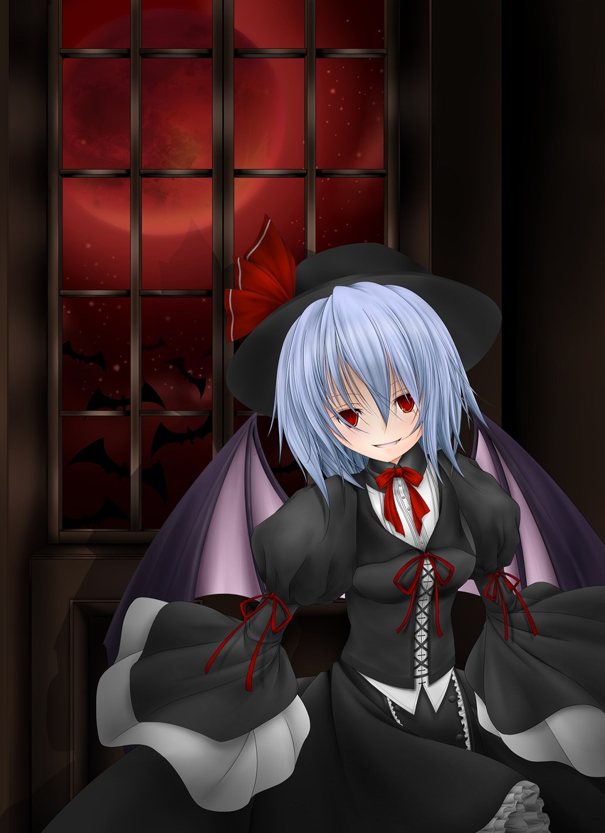 remilia scarlet (touhou) drawn by strelka_belca