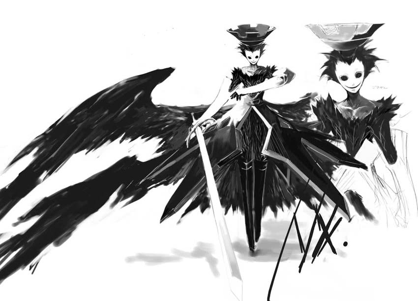 nyx avatar (persona and 1 more) drawn by kouen