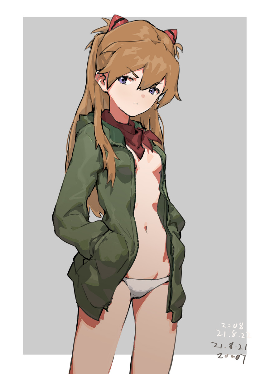 souryuu asuka langley (neon genesis evangelion and 2 more) drawn by luoxuan_dazhuang_ji