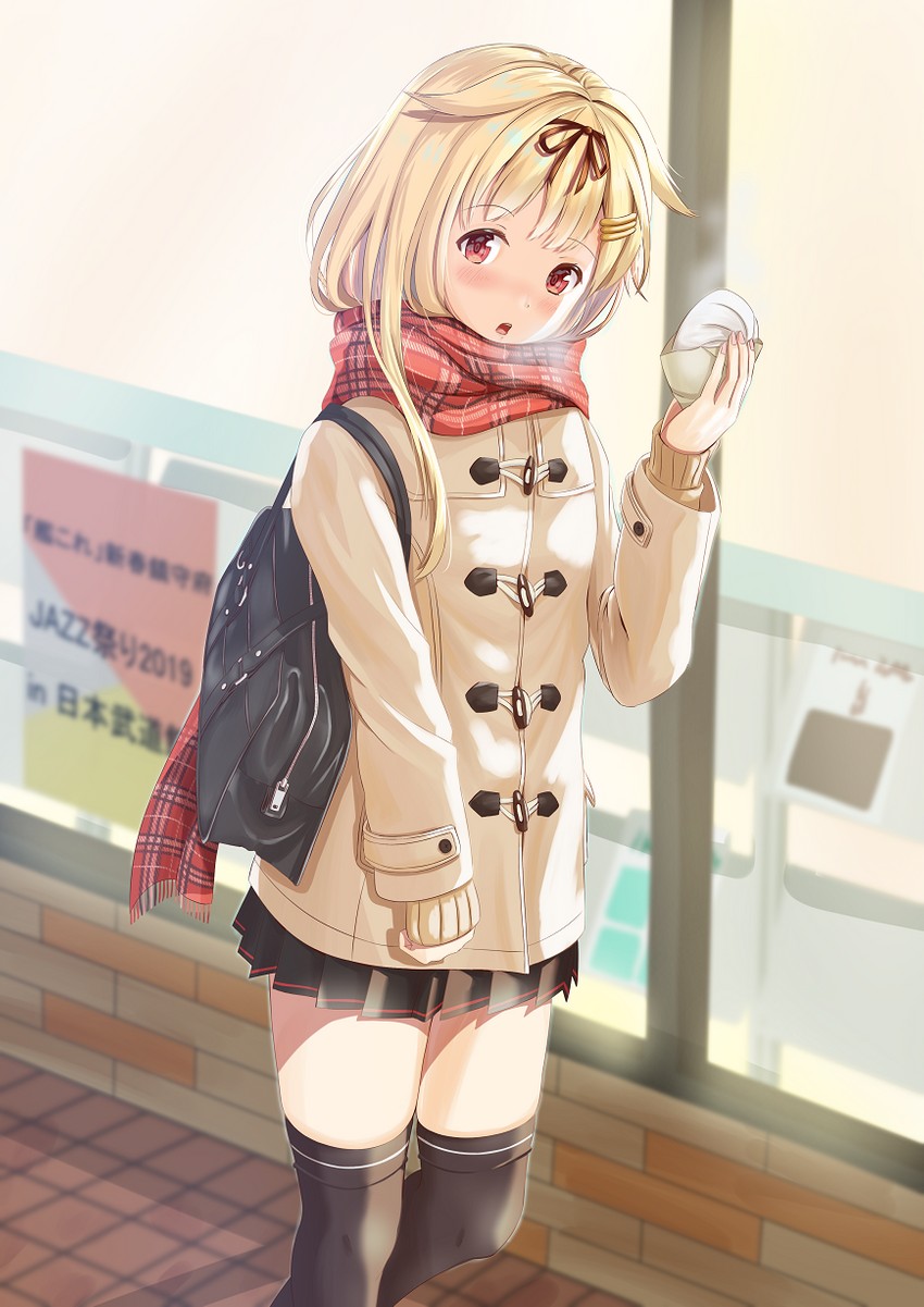 yuudachi and yuudachi kai ni (kantai collection) drawn by zuki