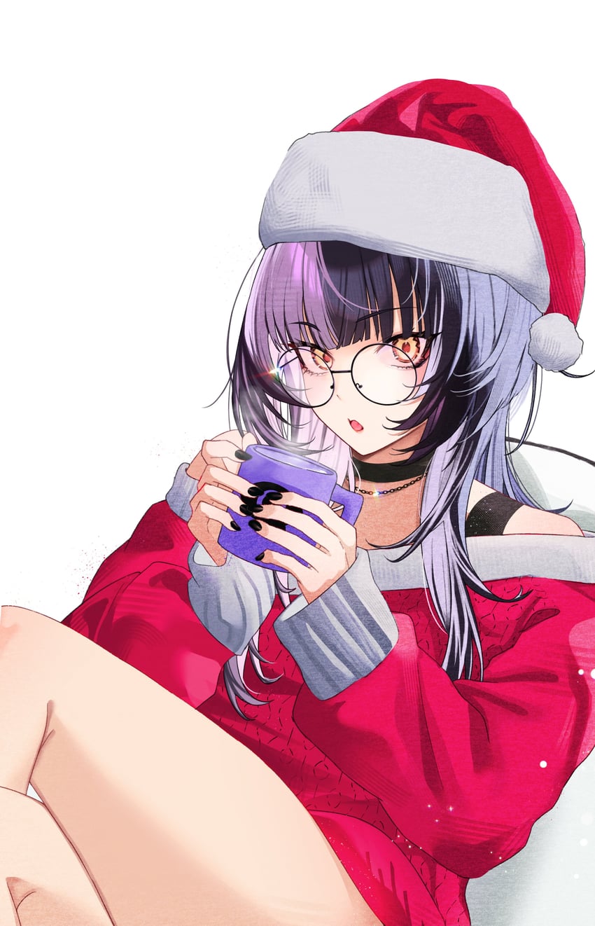 shiori novella (hololive and 1 more) drawn by higeji_(higeji404)