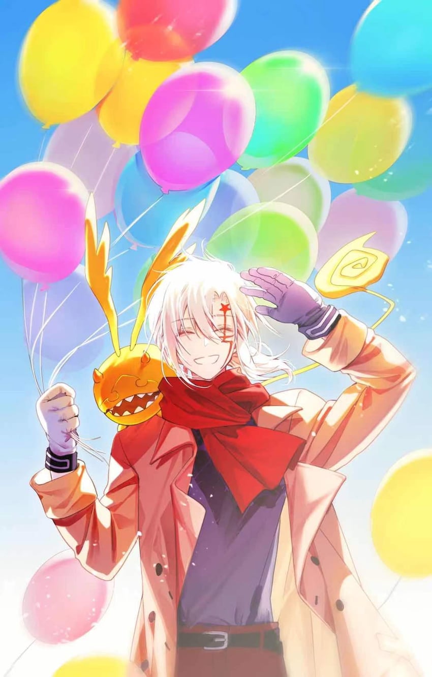 allen walker and timcanpy (d.gray-man) drawn by rocheng
