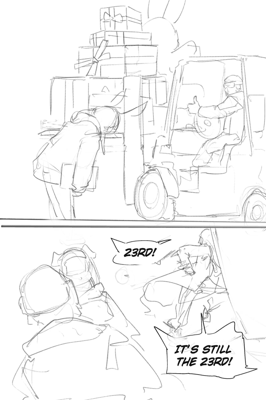 doctor, amiya, and reserve operator melee (arknights) drawn by gandy_(gan3e46)
