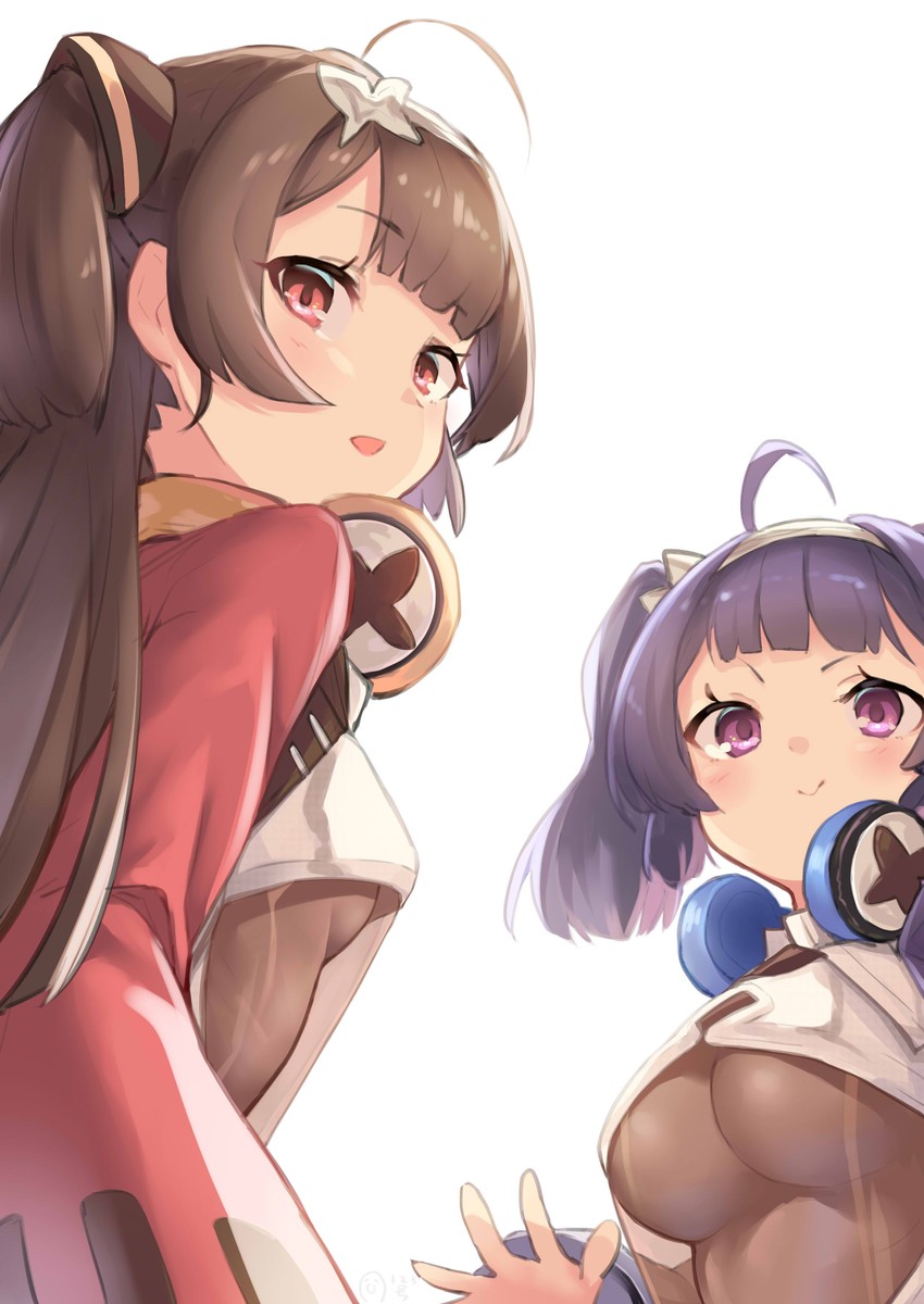 ping hai and ning hai (azur lane) drawn by kijibato_123-gou
