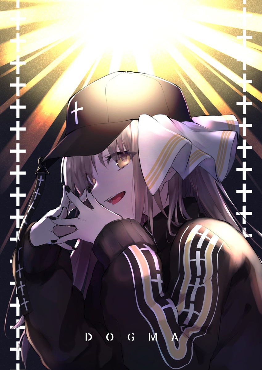 sister claire (nijisanji and 1 more) drawn by goma0616