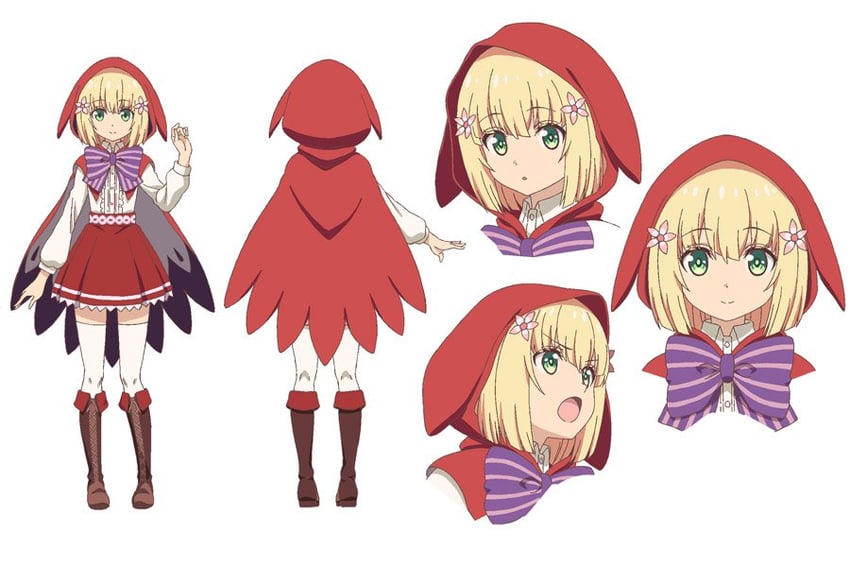 red riding hood (grimms notes and 1 more) drawn by kawashima_hisashi