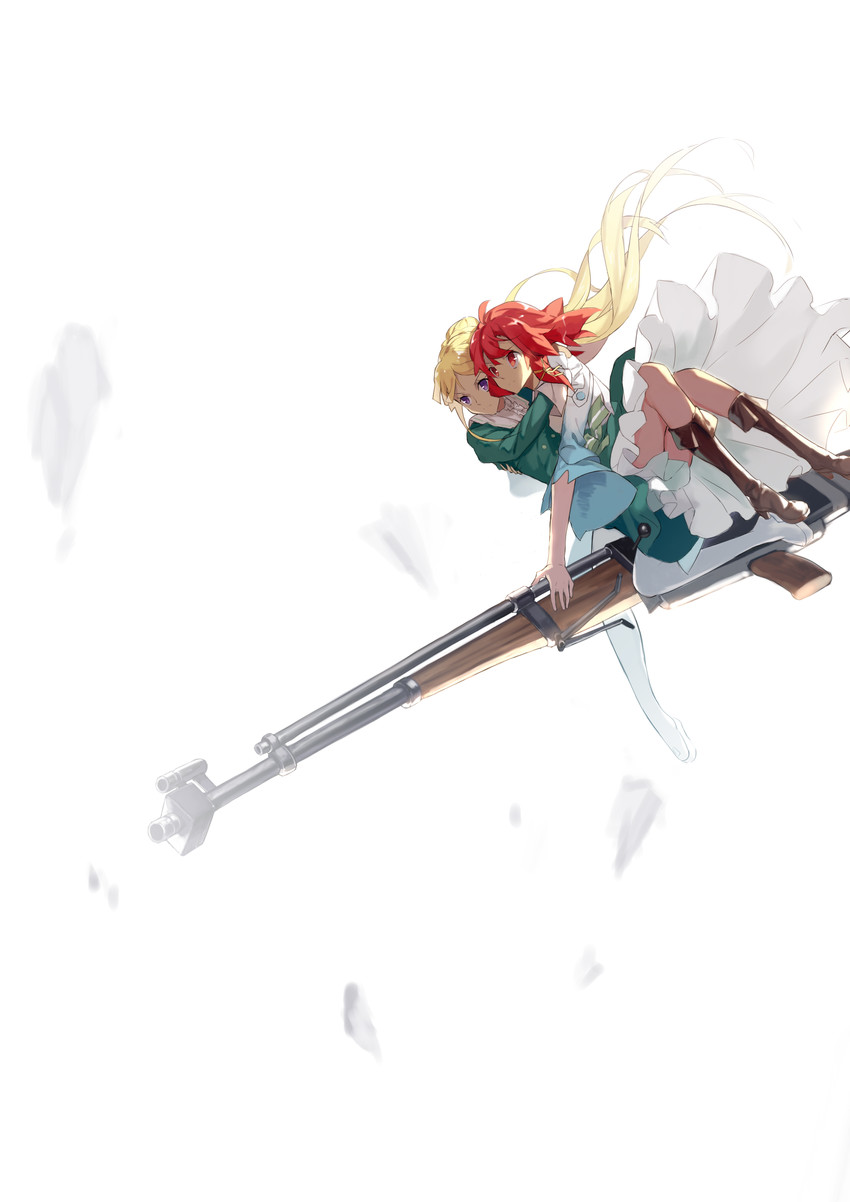 izetta and ortfine fredericka von eylstadt (shuumatsu no izetta) drawn by kzhu