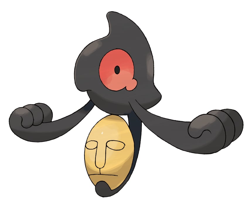 yamask (pokemon and 1 more) drawn by sugimori_ken