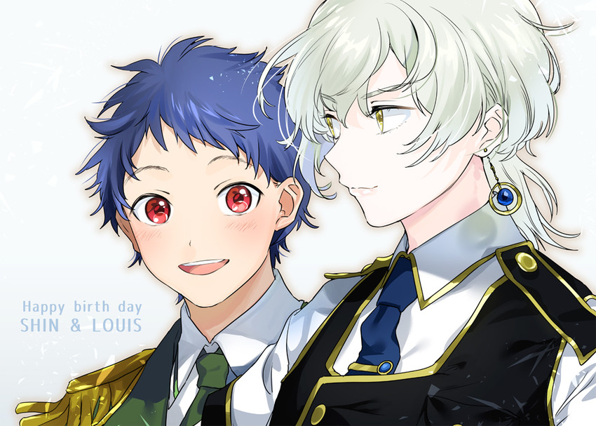 kisaragi louis and ichijou shin (pretty series and 3 more) drawn by yanyo_(ogino_atsuki)