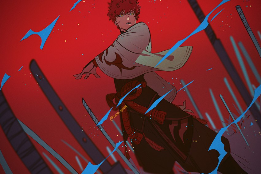 emiya shirou and senji muramasa (fate and 1 more) drawn by k-rei